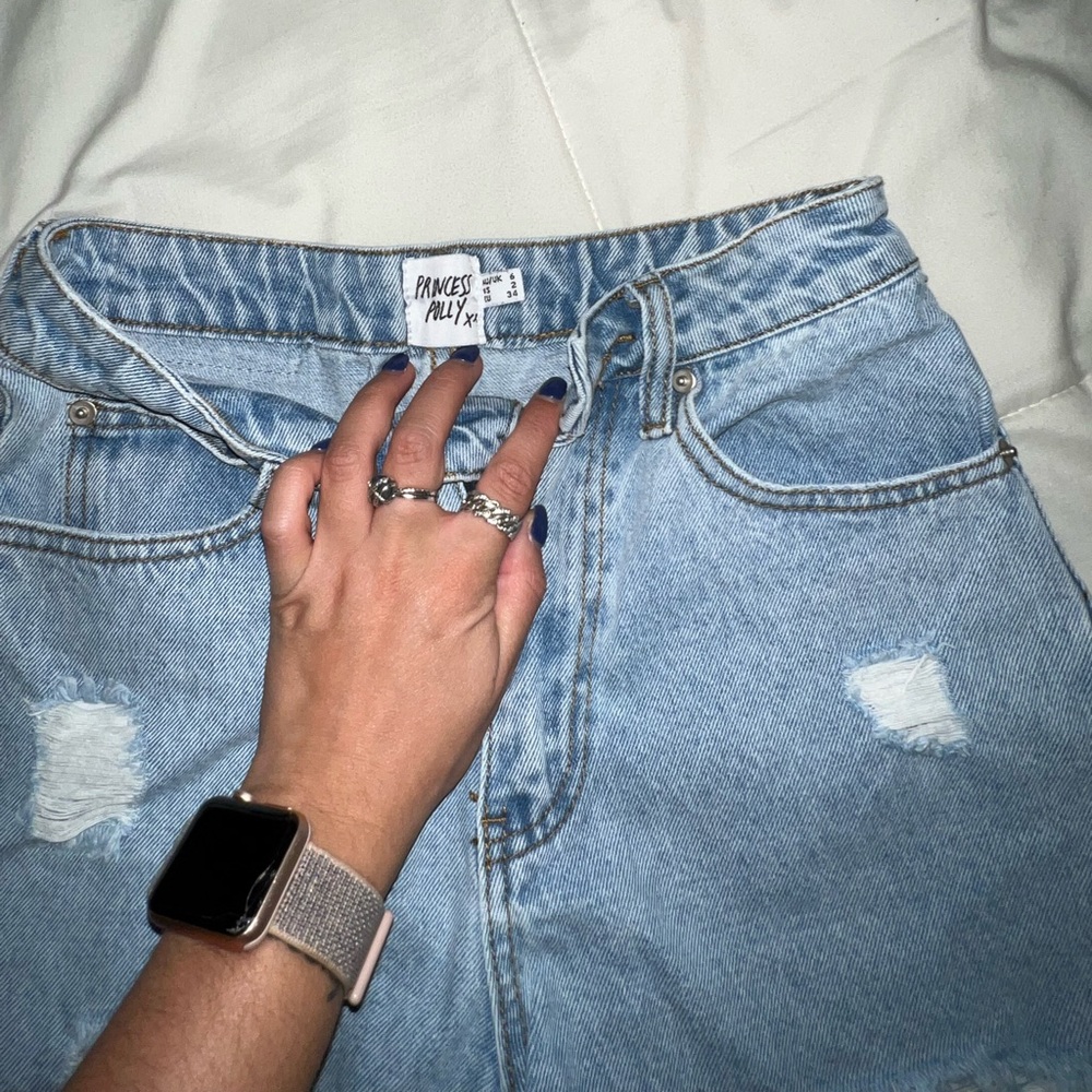 Princess Polly denim shorts